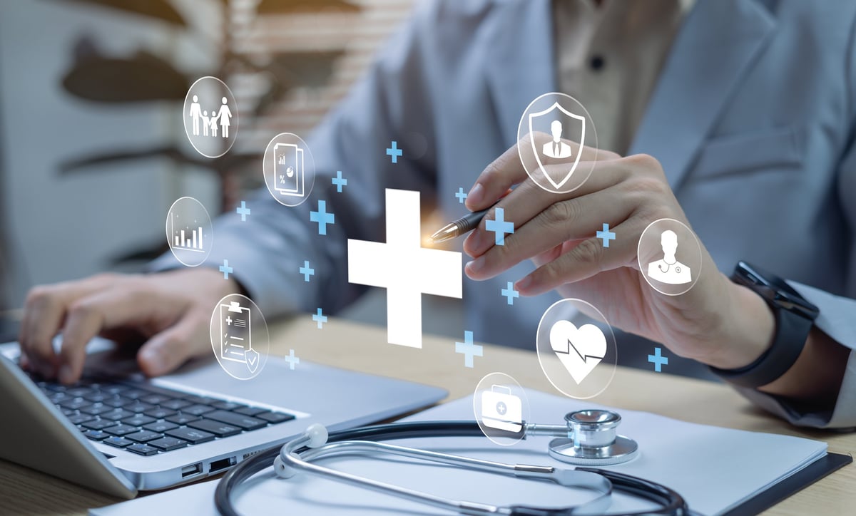 Health insurance and financial assurance concept